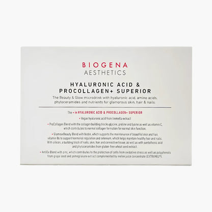 Hyaluronic acid & ProCollagen+ Superior - BIOGENA - B. Health Shop