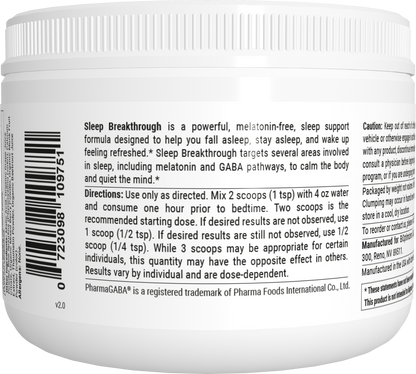 Sleep Breakthrough 205g