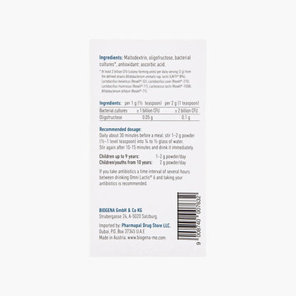 Junior Omni Lactis 6 - BIOGENA - B. Health Shop