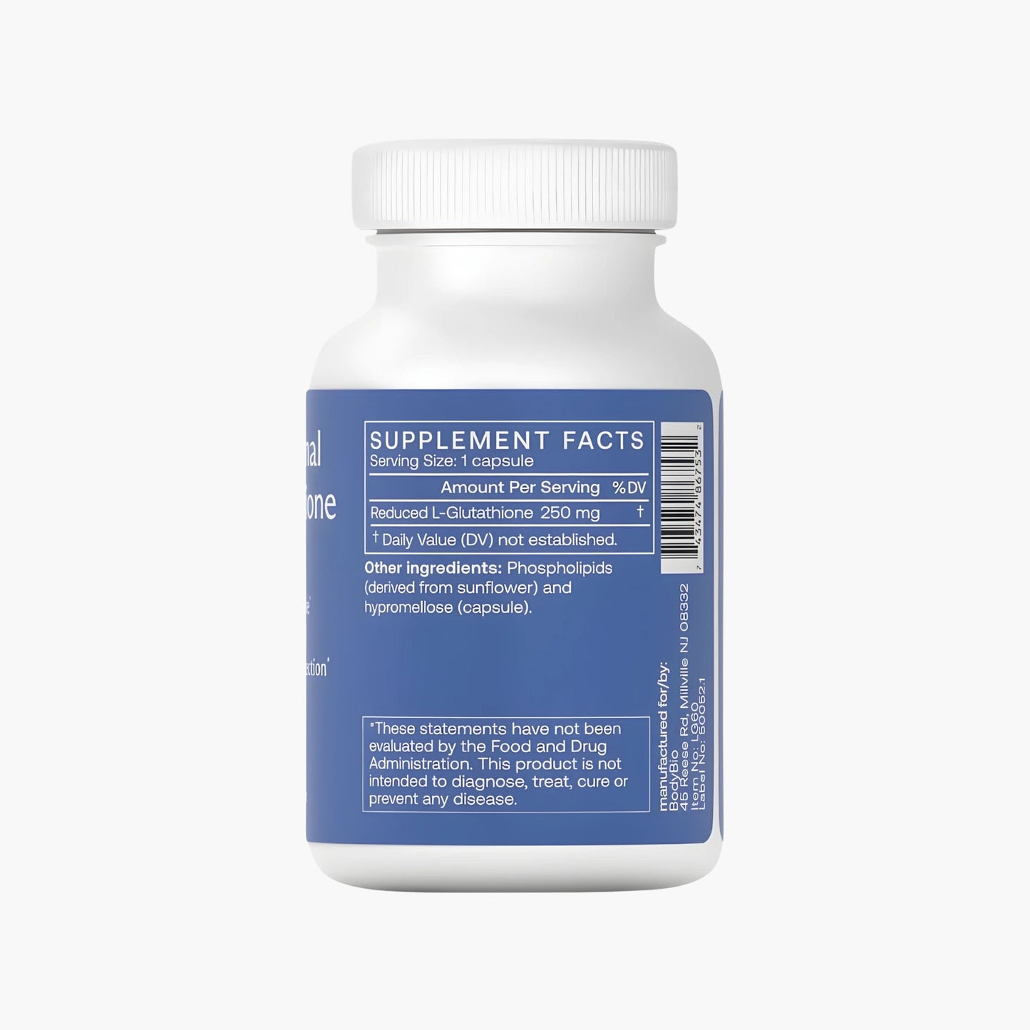 Liposomal Glutathione - BodyBio - B. Health Shop