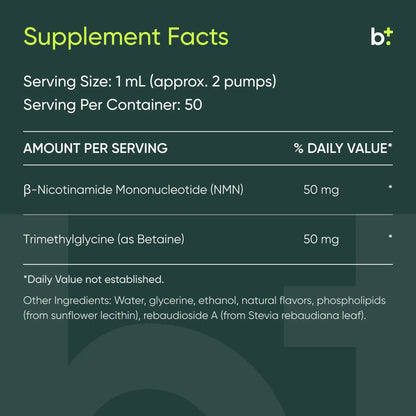 Liposomal NMN Synergy - Design Health - B. Health Shop