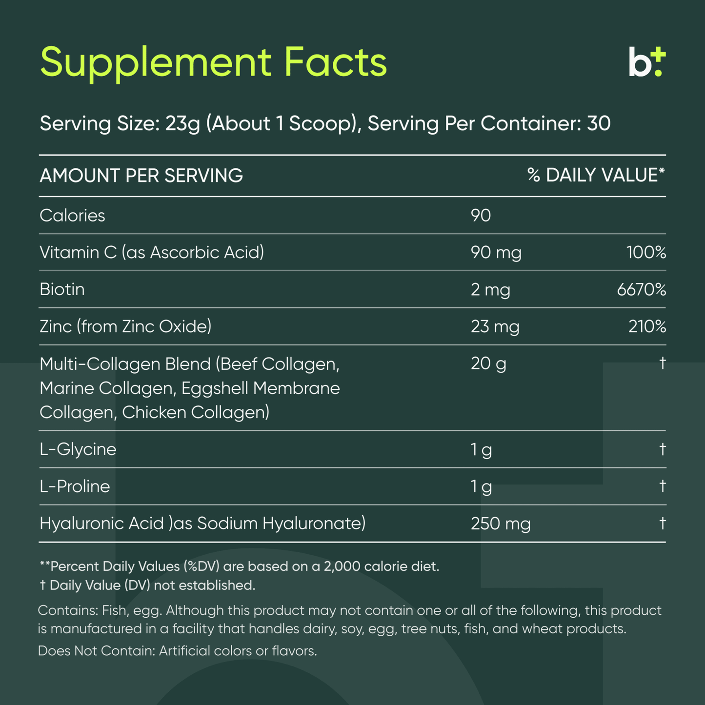 Longevity Collagen 690g - ProHealth Longevity - B. Health Shop