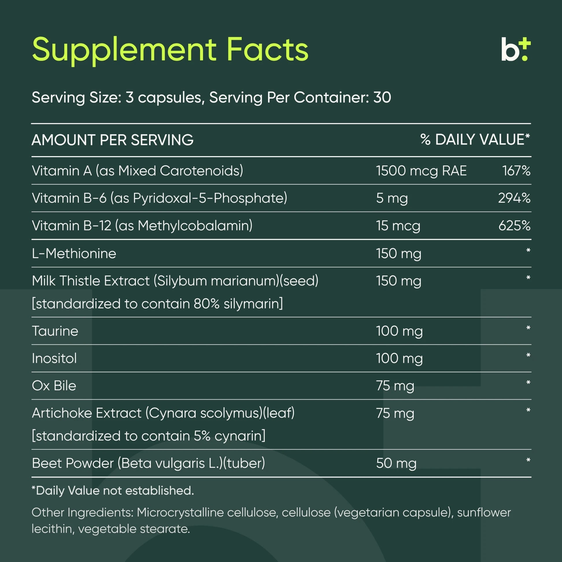 LV - GB Complex™ 90 capsules - Design Health - B. Health Shop