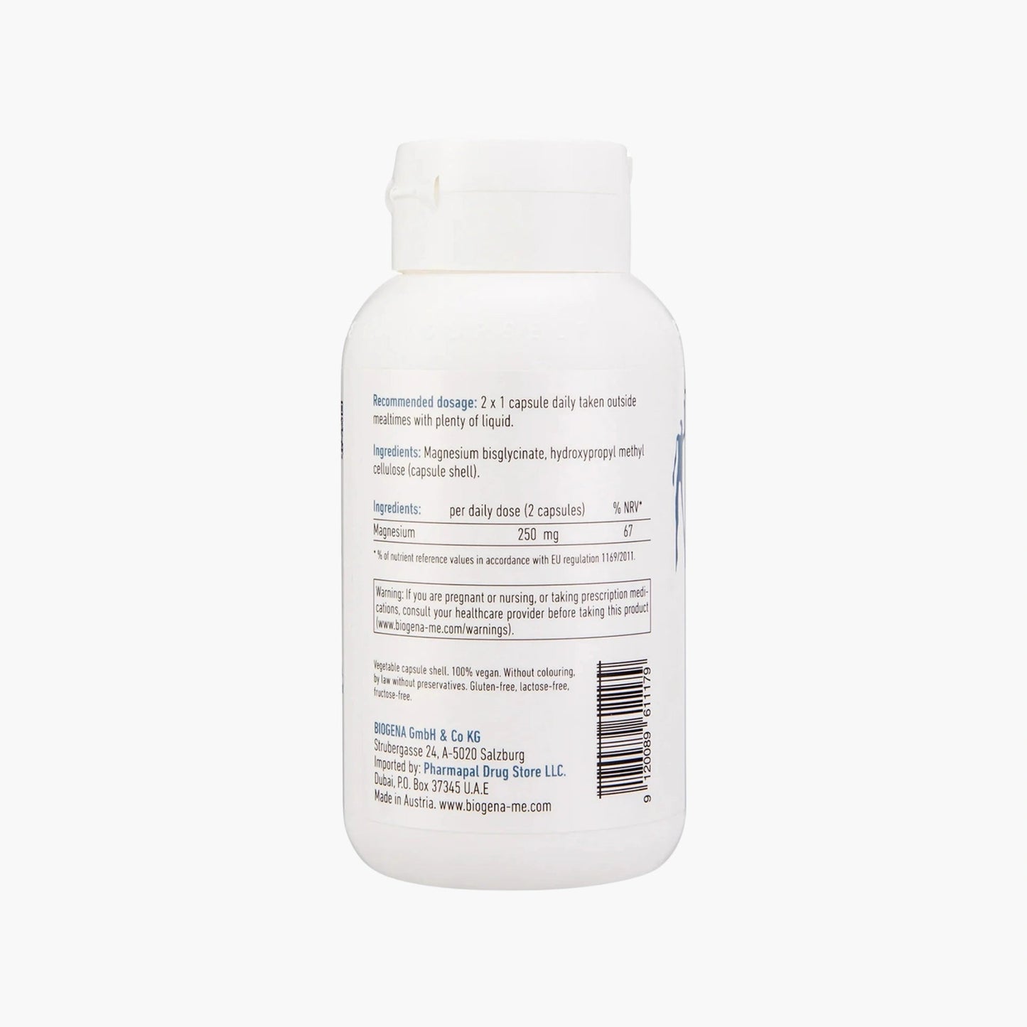 Magnesium Bisglycinate - BIOGENA - B. Health Shop