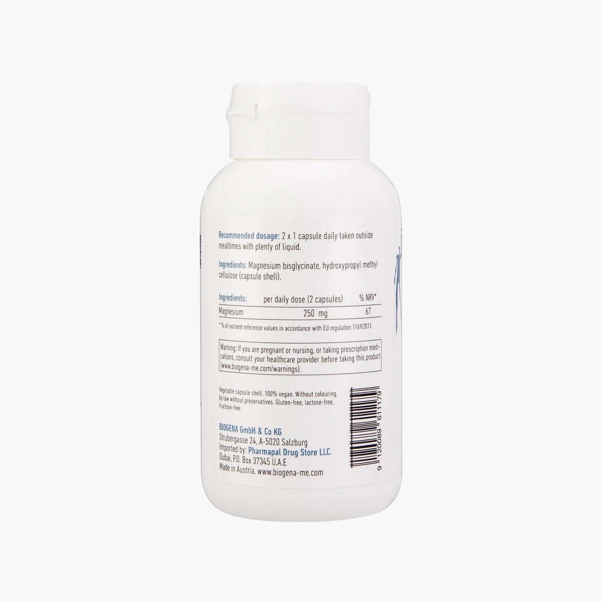 Magnesium Bisglycinate - BIOGENA - B. Health Shop