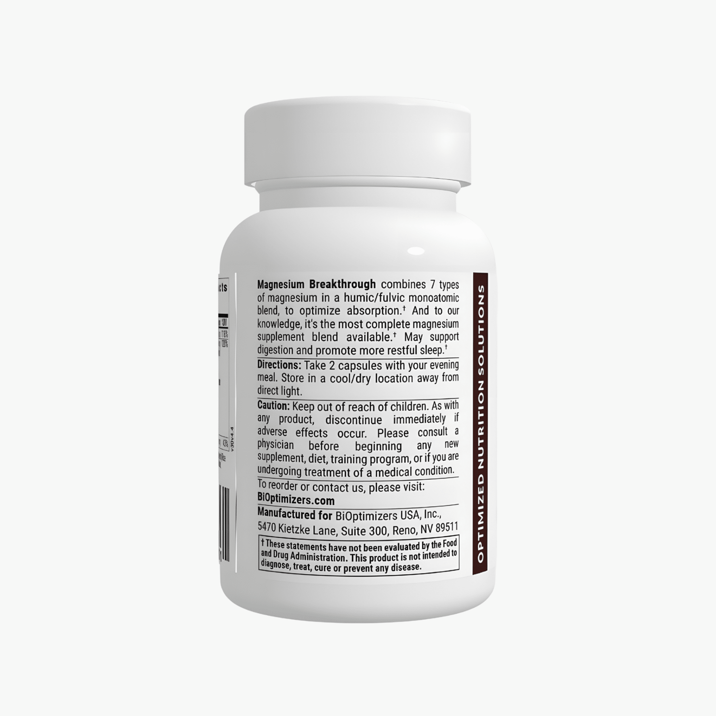 Magnesium Breakthrough - BIOptimizers - B. Health Shop