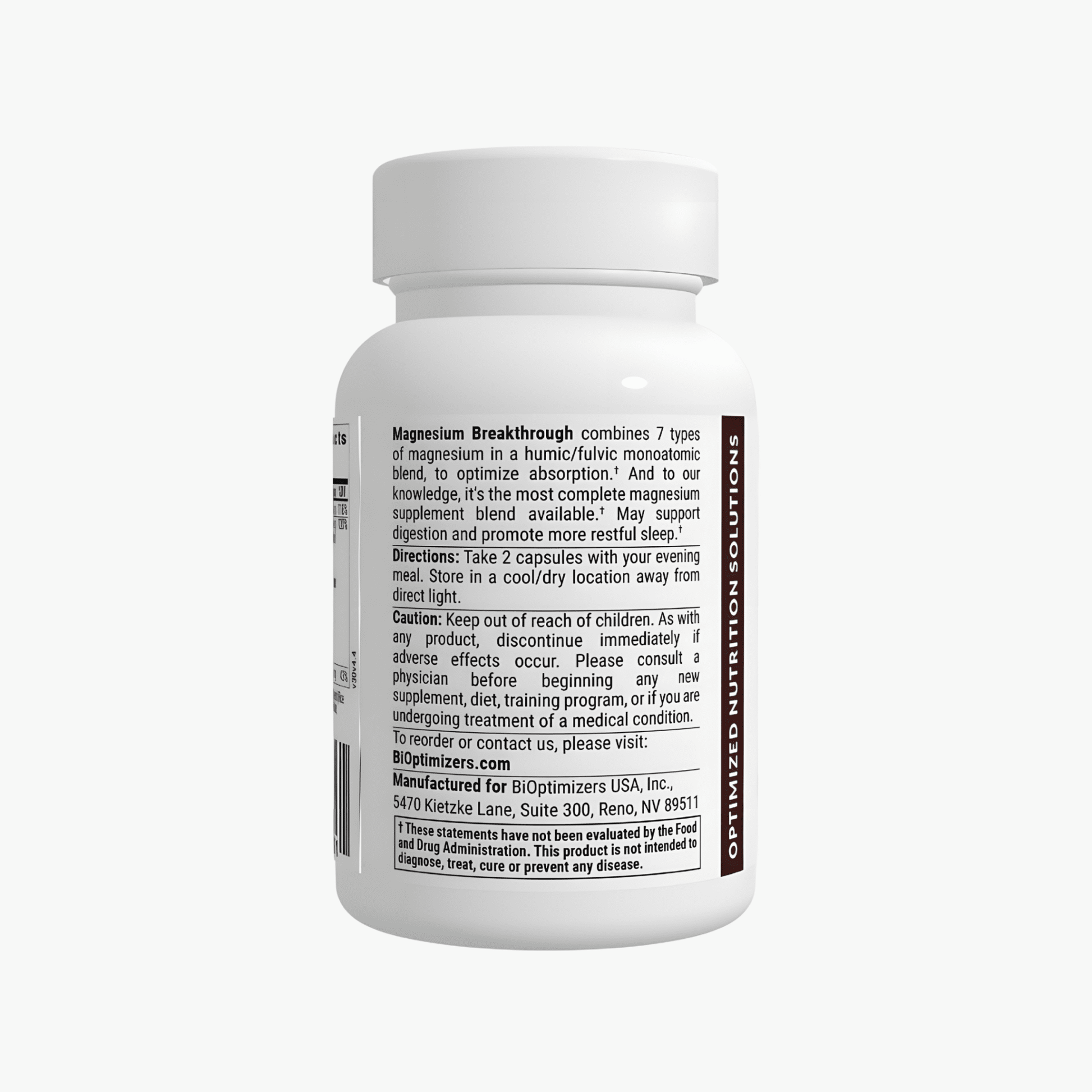 Magnesium Breakthrough - BIOptimizers - B. Health Shop