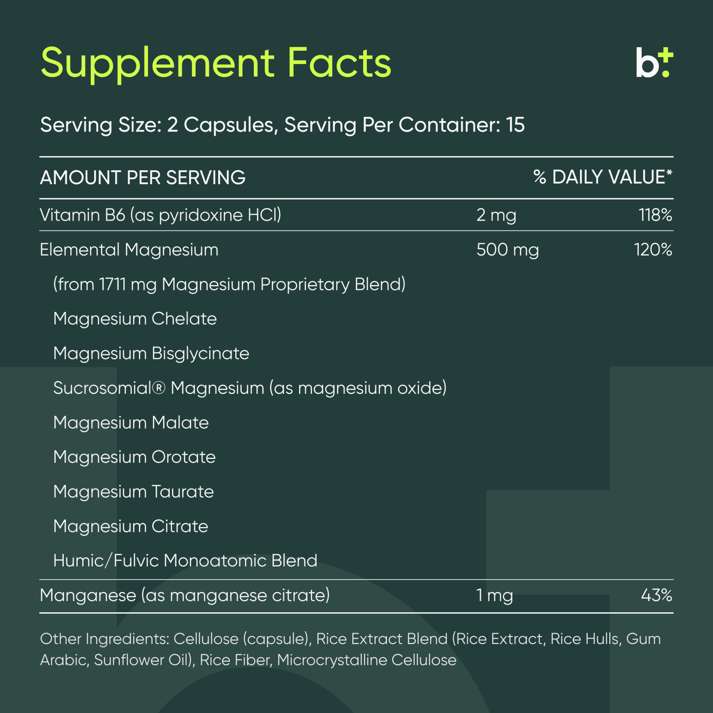 Magnesium Breakthrough - BIOptimizers - B. Health Shop