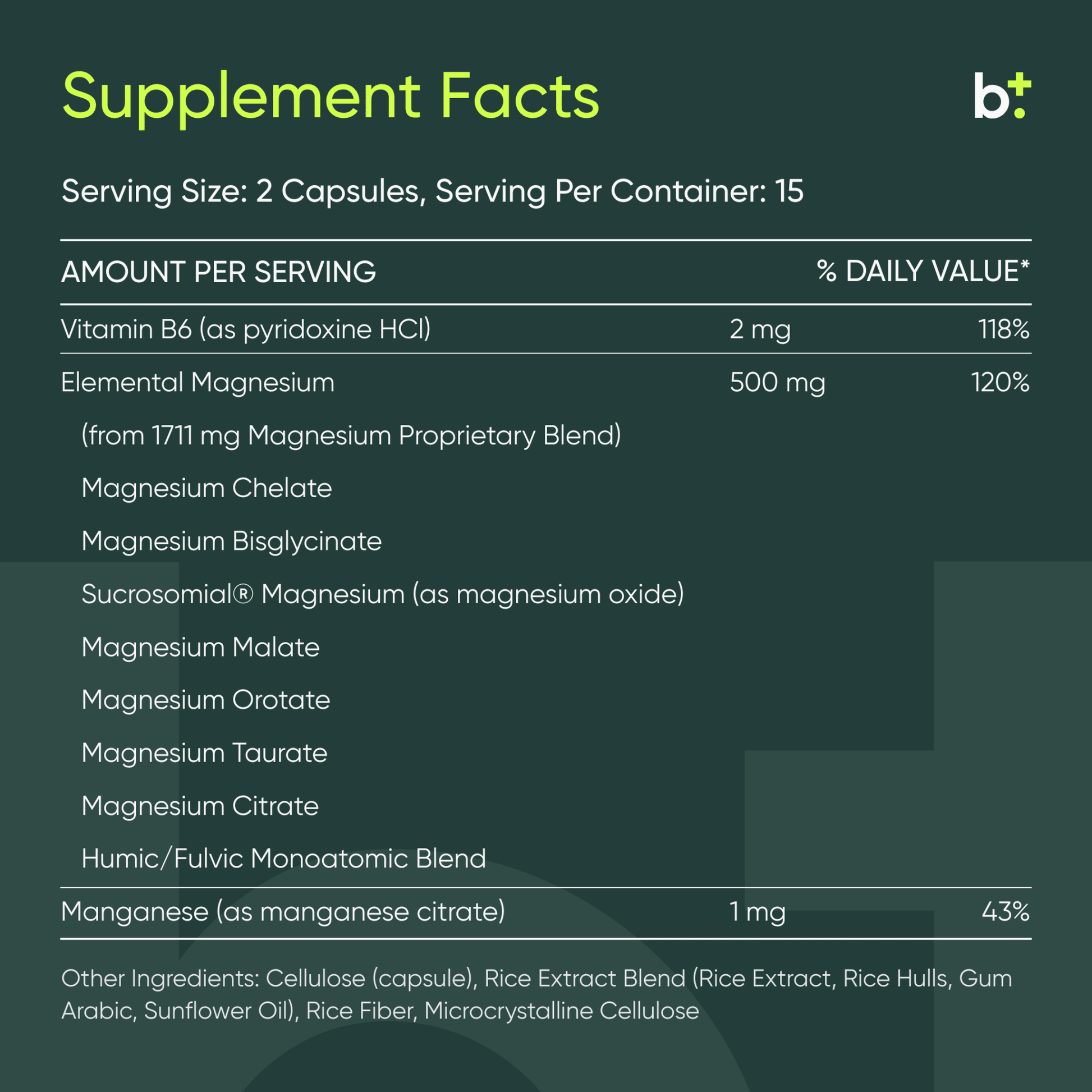 Magnesium Breakthrough - BIOptimizers - B. Health Shop