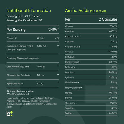 Marine Collagen Type II - Edible Health - B. Health Shop