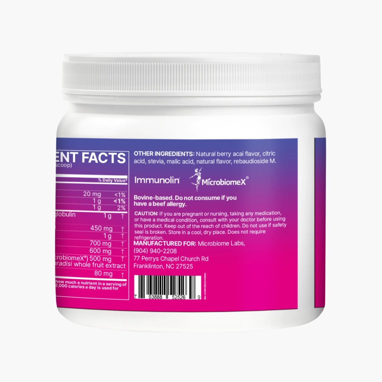 MegaMucosa™ Powder - MICROBIOME LABS - B. Health Shop