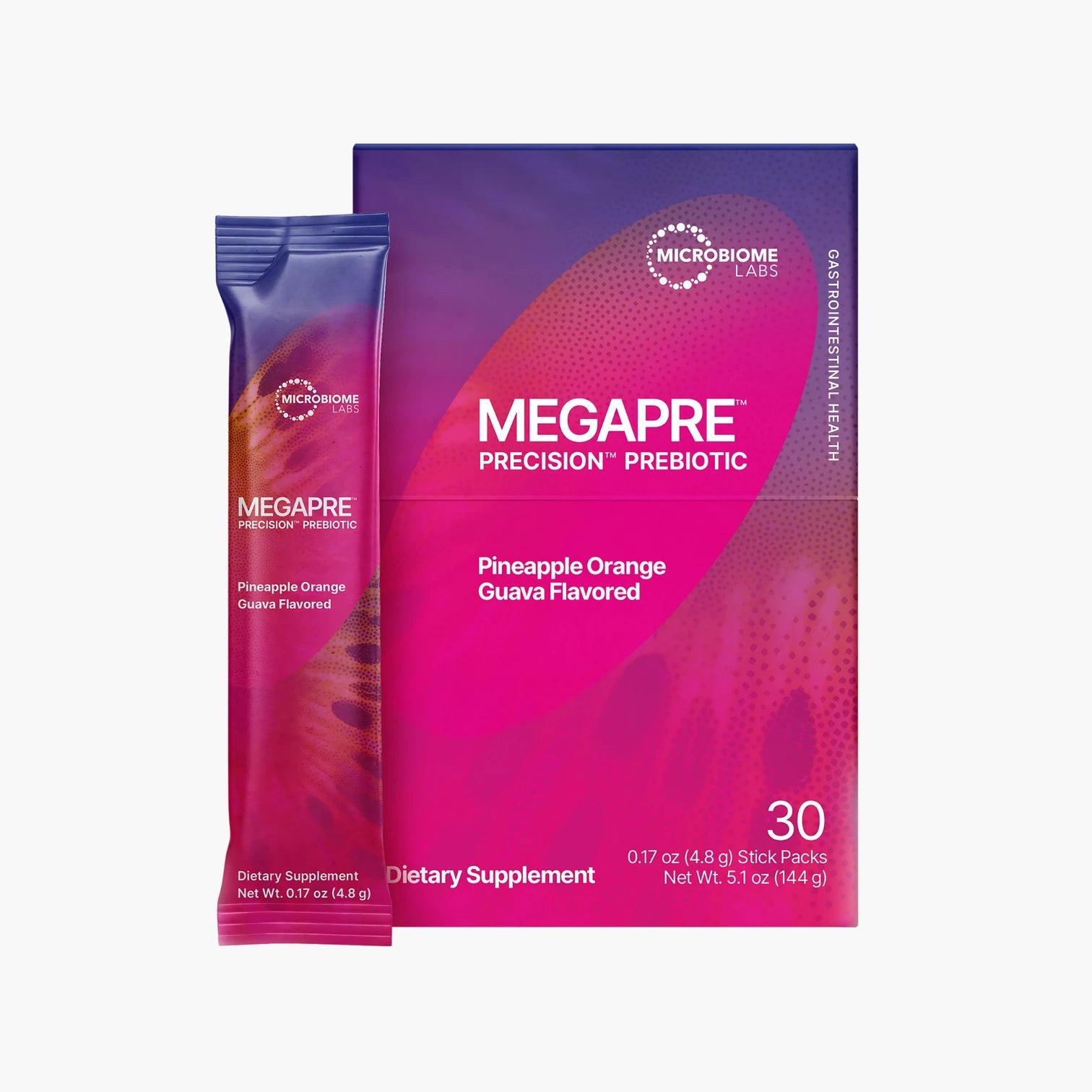 MegaPre™ Stick Packs - MICROBIOME LABS - B. Health Shop