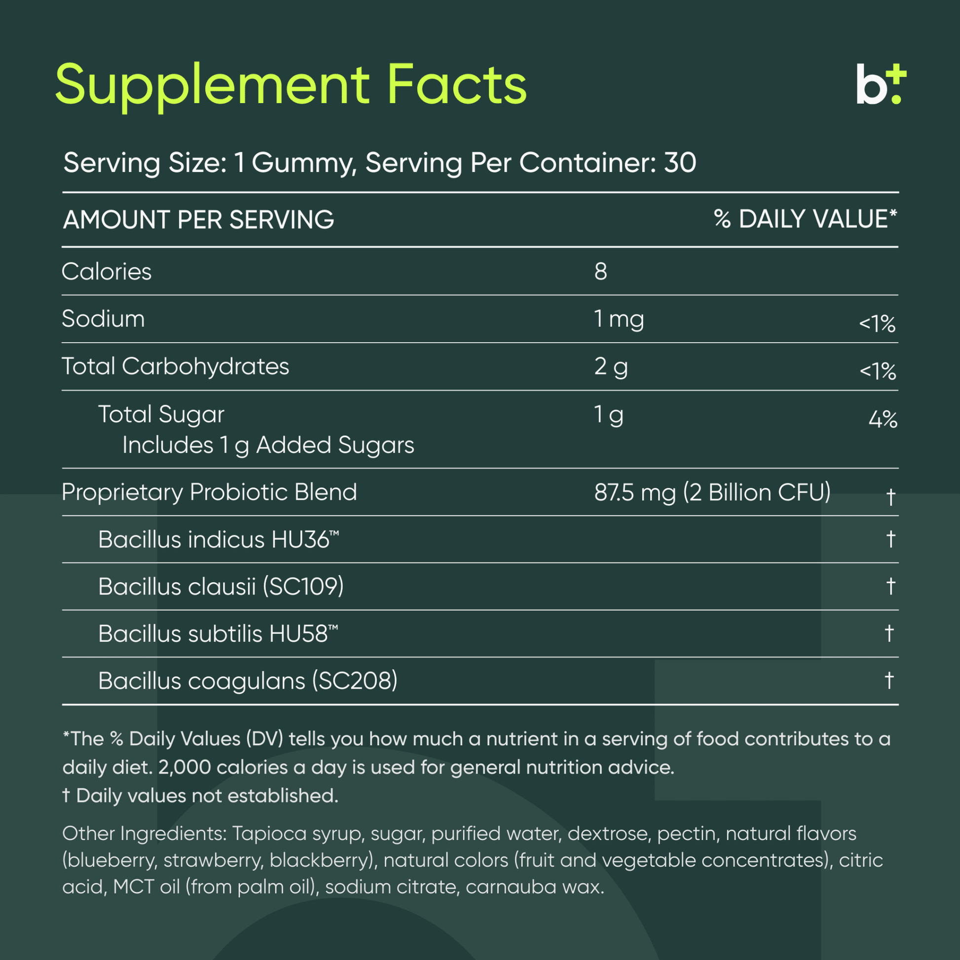 MegaSporeBiotic® Kids - MICROBIOME LABS - B. Health Shop