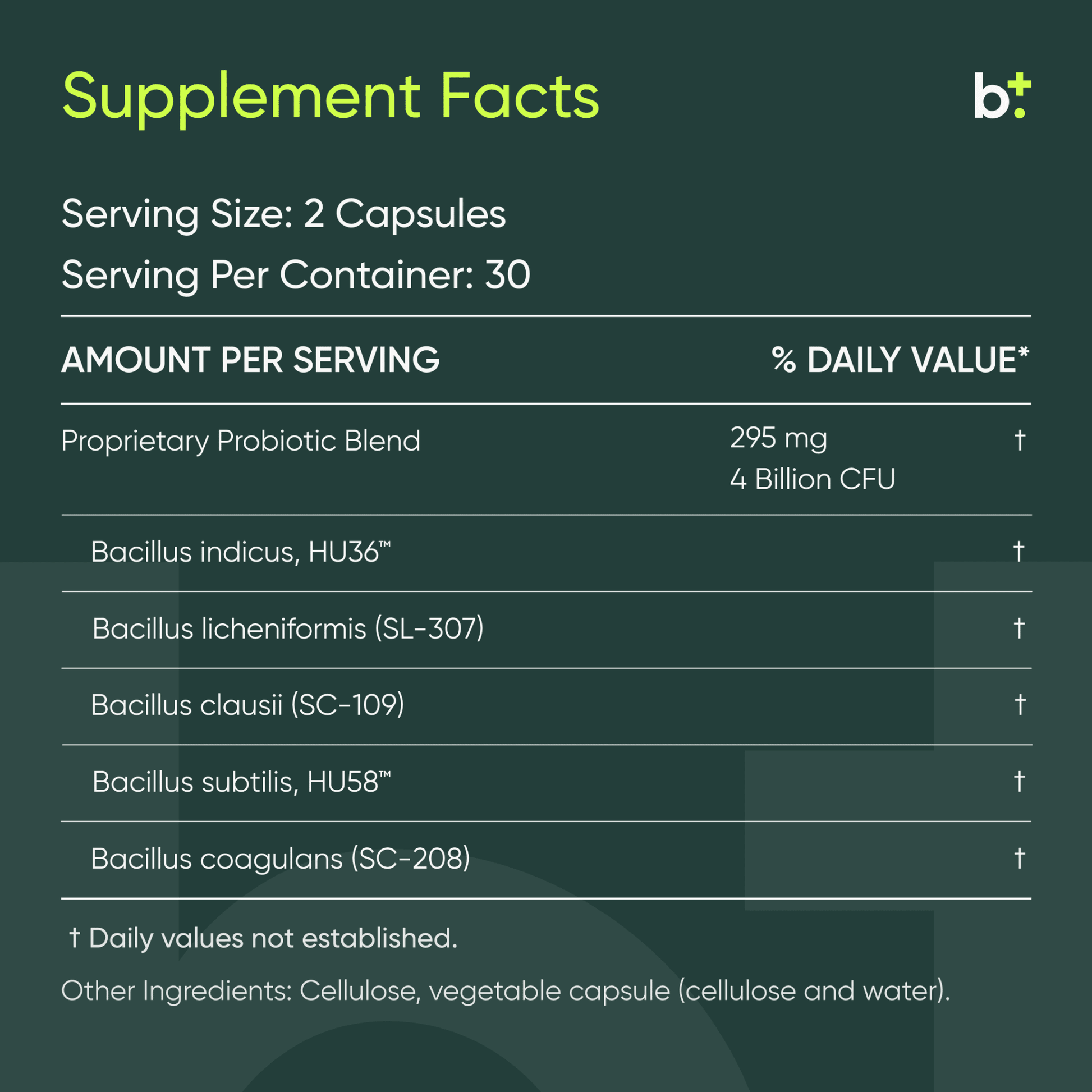 MegaSporeBiotic® - MICROBIOME LABS - B. Health Shop