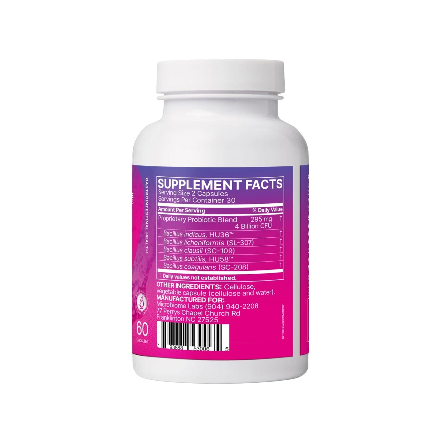 MegaSporeBiotic® - MICROBIOME LABS - B. Health Shop