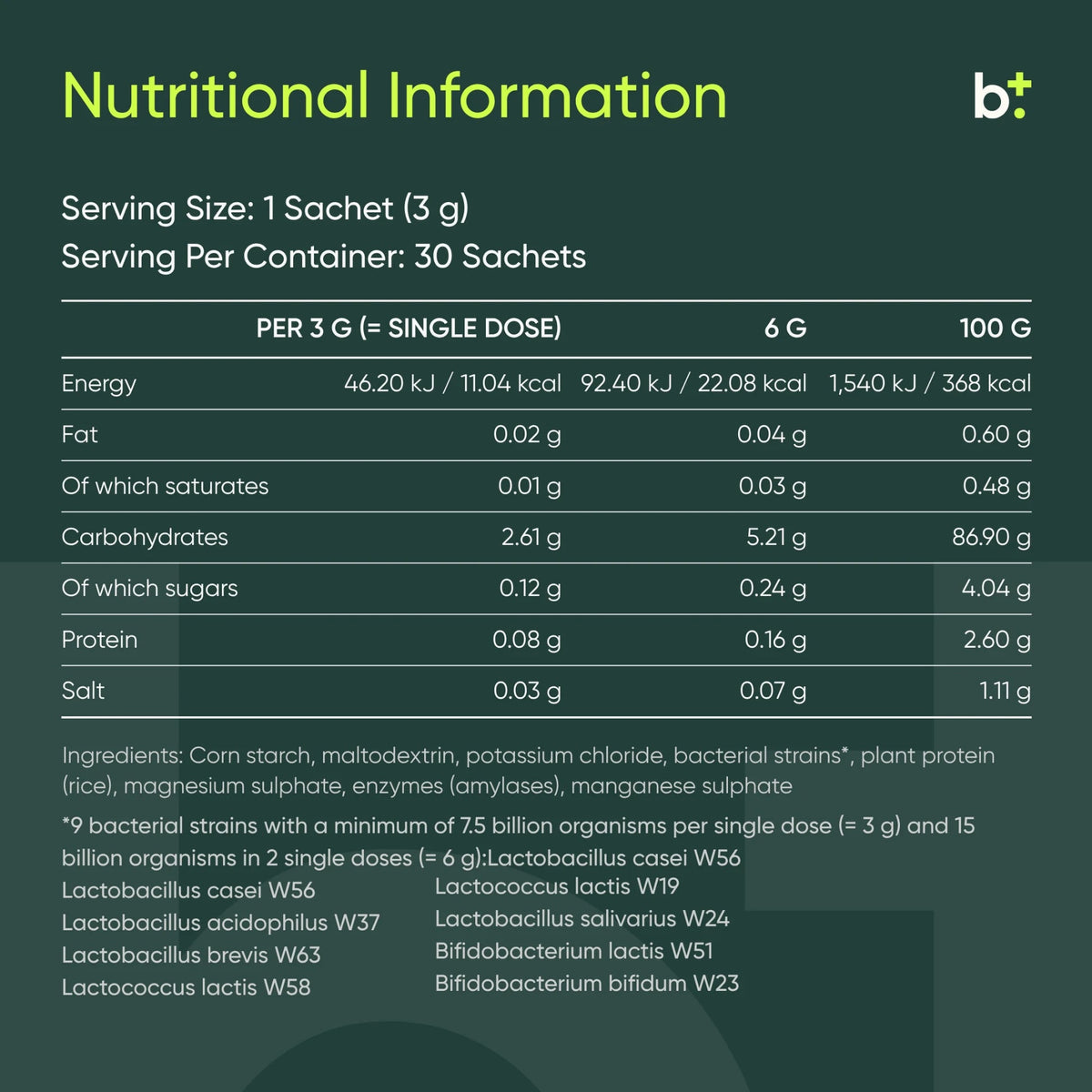 Metatox - OMNi-BiOTiC® - B. Health Shop
