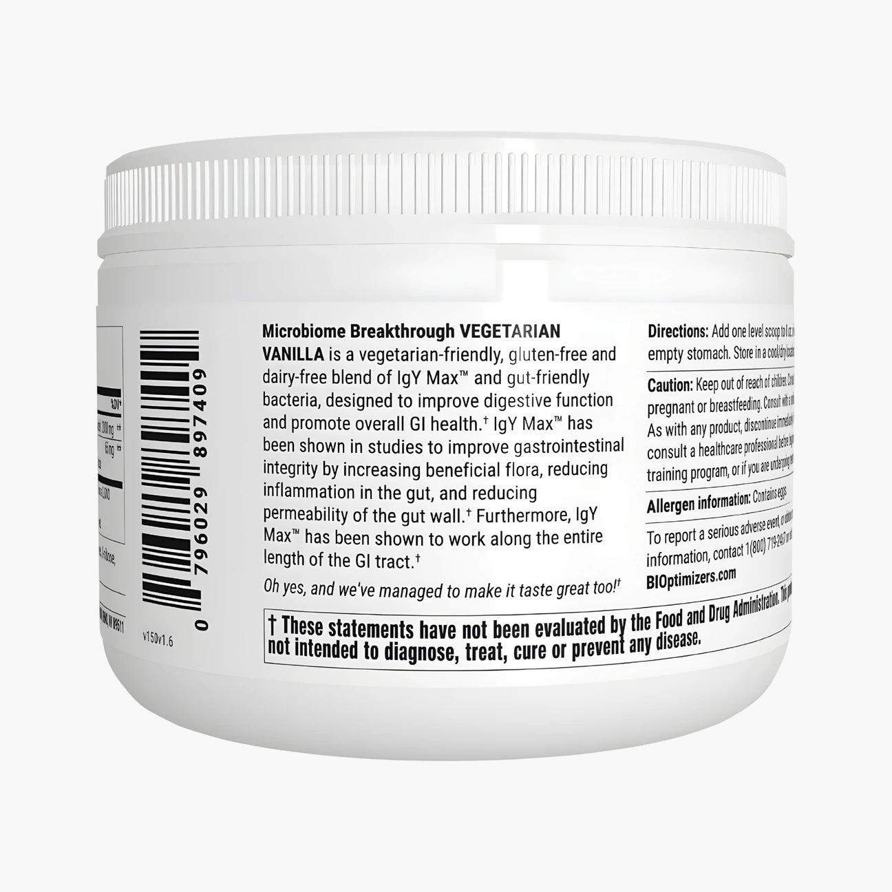 Microbiome Breakthrough - BIOptimizers - B. Health Shop