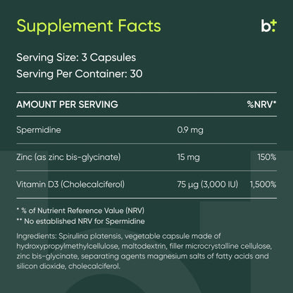 MitoSpermidin 90ct - mse MitoMed - B. Health Shop