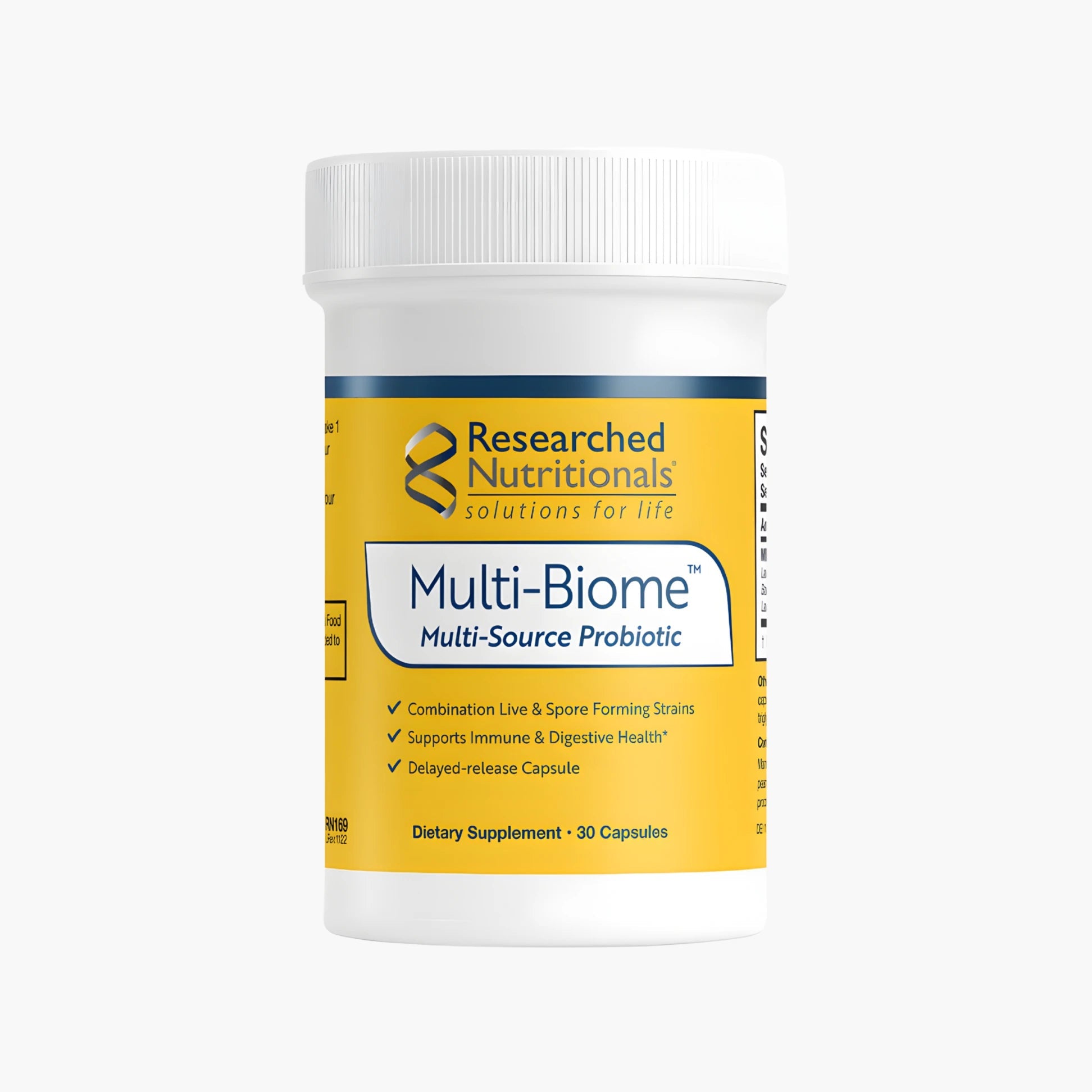 Researched Nutritionals Multi-Biome Probiotic – B. Health Shop