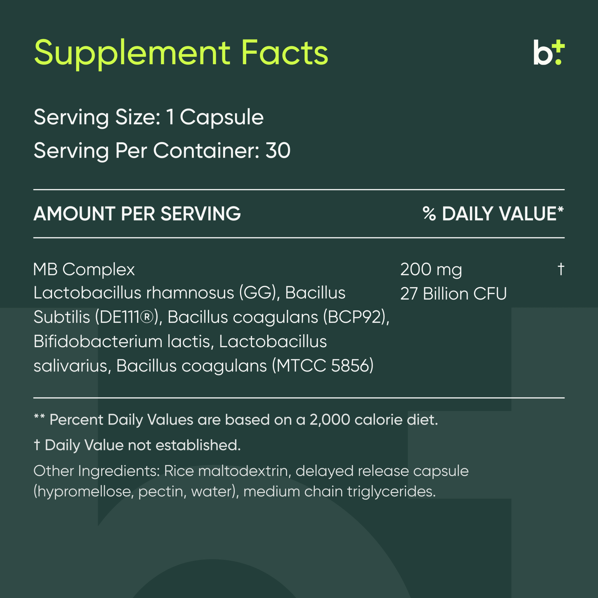 Multi - Biome™ - Researched Nutritionals - B. Health Shop