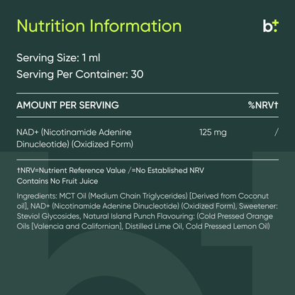 NAD+ - Hinnao - B. Health Shop
