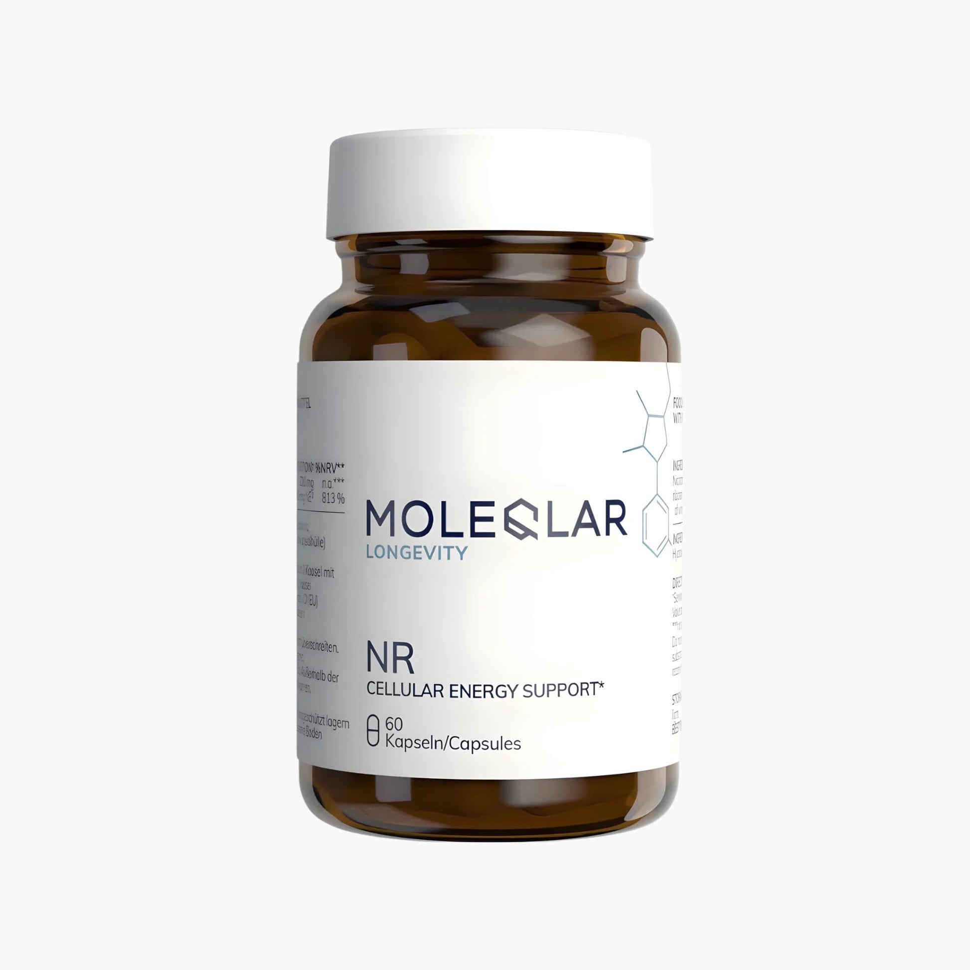 Nicotinamide Riboside capsules 300g - Moleqlar - B. Health Shop