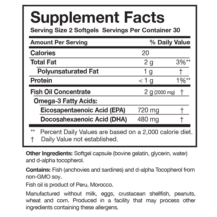 Researched Nutritionals: Omega-3 Plus™ 