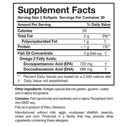 Researched Nutritionals: Omega-3 Plus™ 