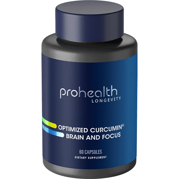 Optimized Curcumin Brain And Focus® - ProHealth - B. Health Shop