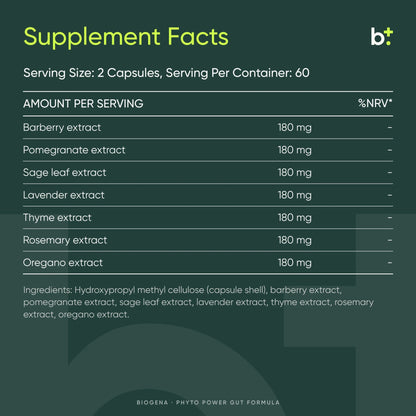 Phyto Power Gut Formula - BIOGENA - B. Health Shop