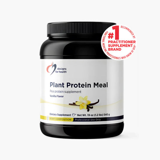 Plant Protein Meal Vanilla Powder - Design Health - B. Health Shop