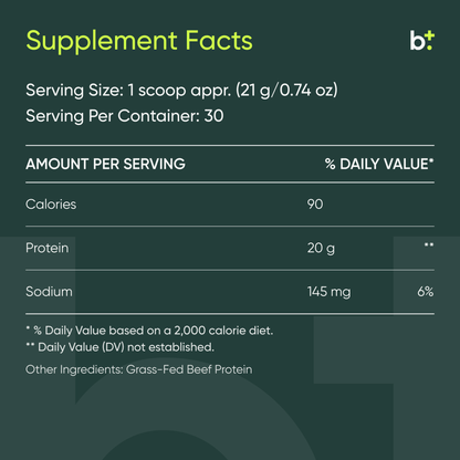 Prime Protein Beef Isolate - Equip - B. Health Shop