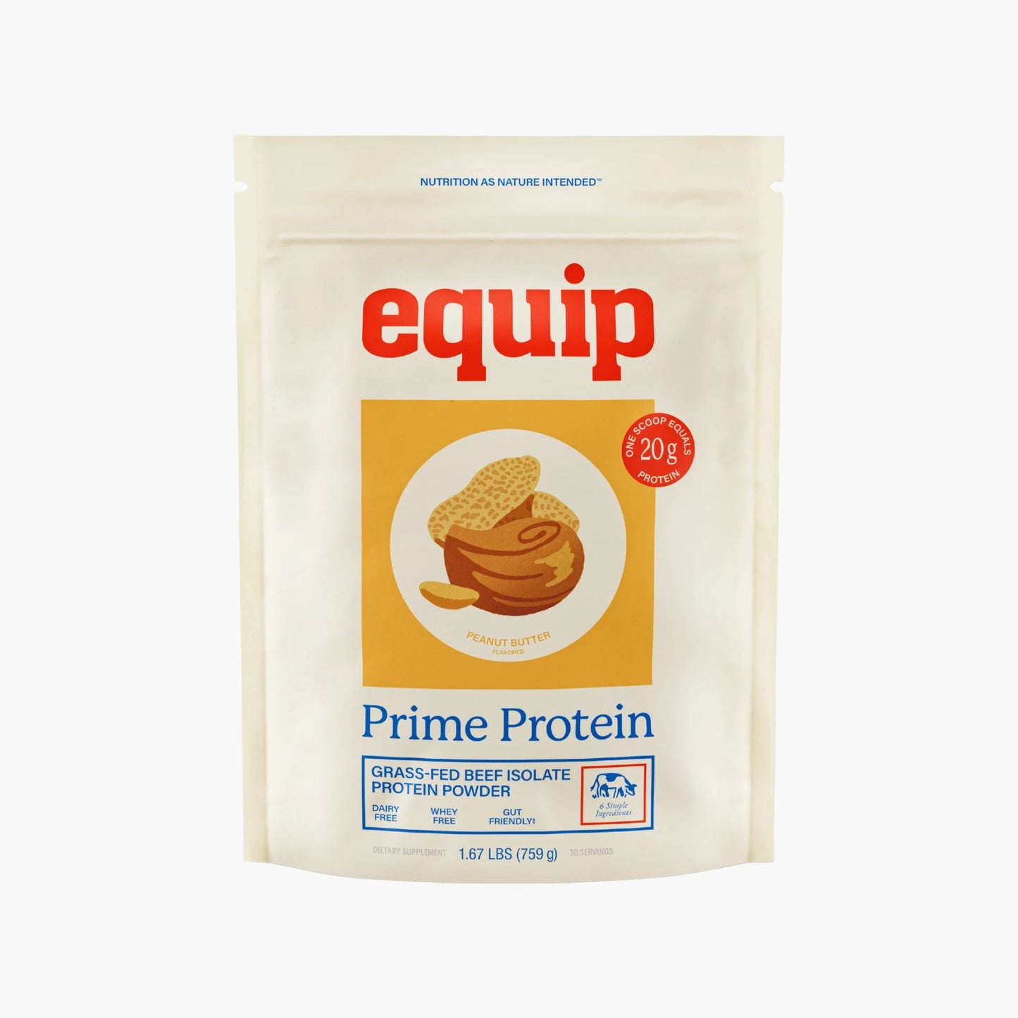 Prime Protein Beef Isolate - Equip - B. Health Shop