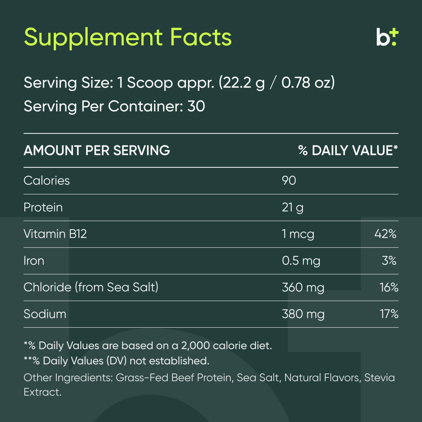 Prime Protein Beef Isolate - Equip - B. Health Shop