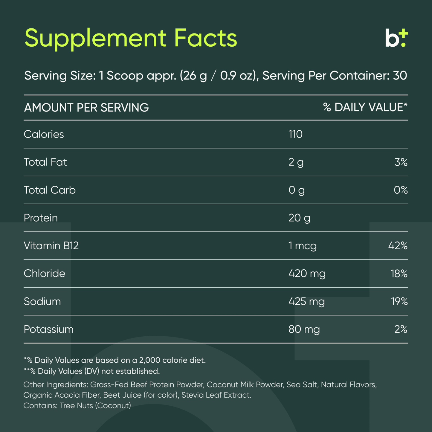 Prime Protein Beef Isolate - Equip - B. Health Shop