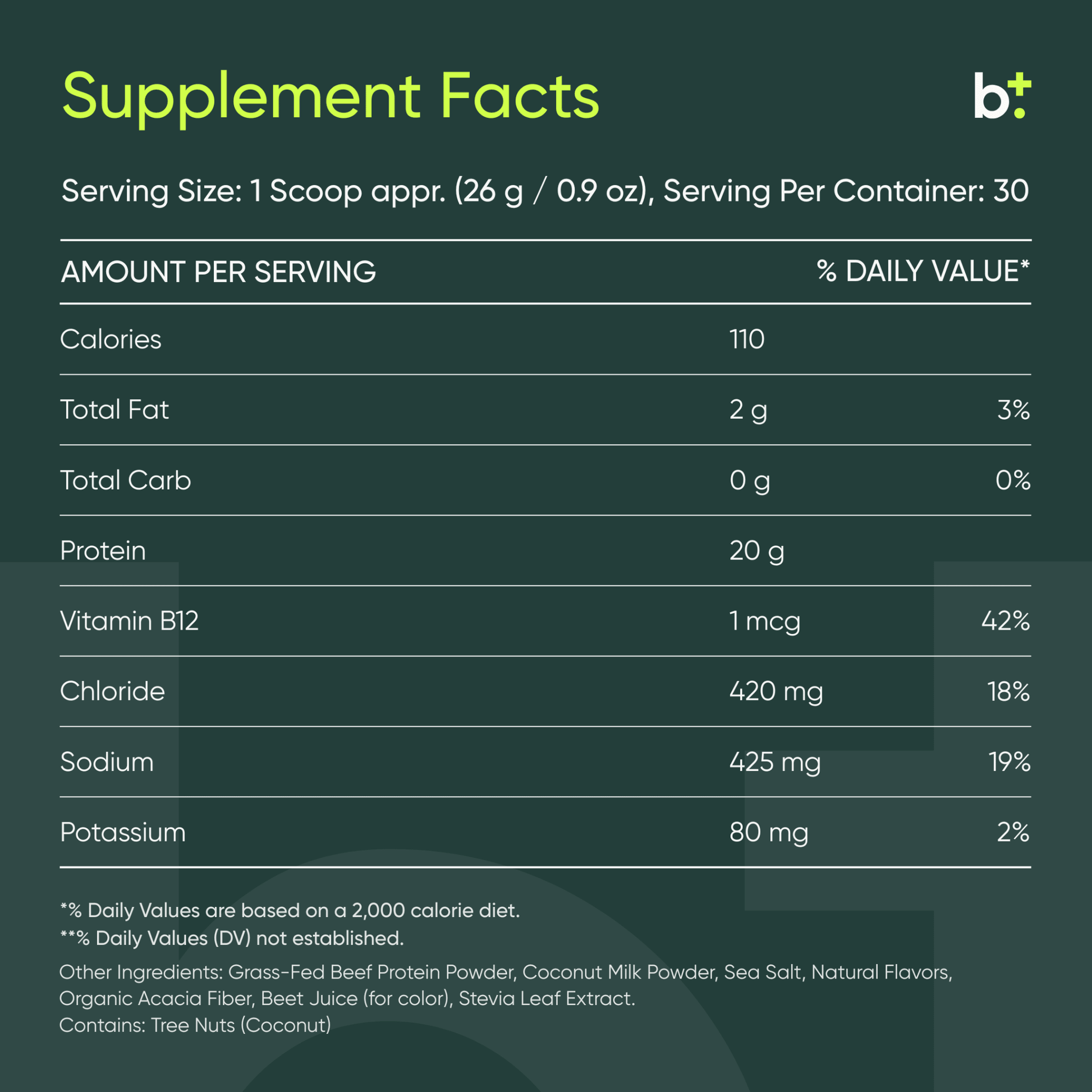 Prime Protein Beef Isolate - Equip - B. Health Shop