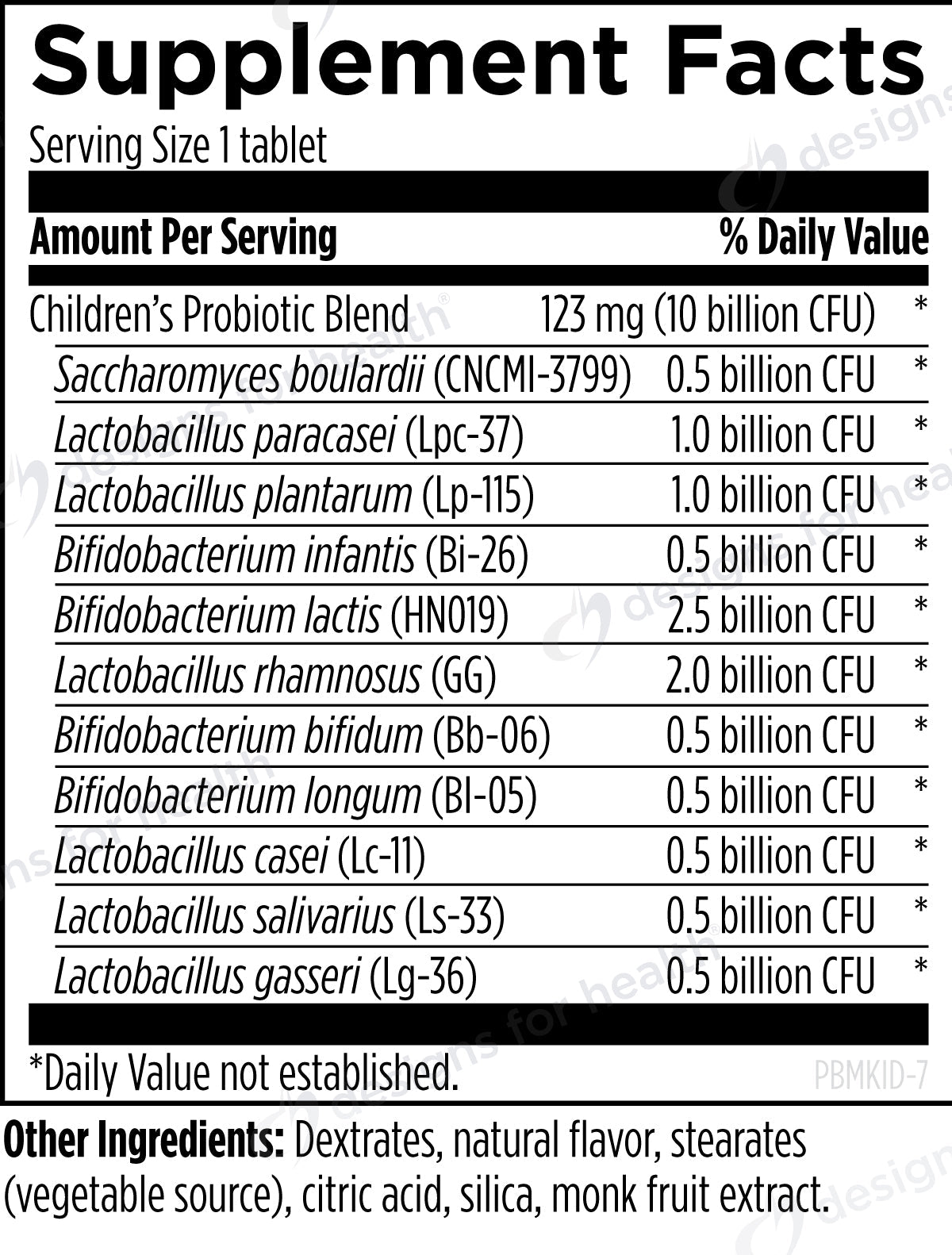 ProbioMed™ Kids - Design Health - B. Health Shop
