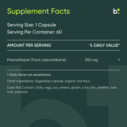 Pterostilbene Pro 250 - ProHealth - B. Health Shop