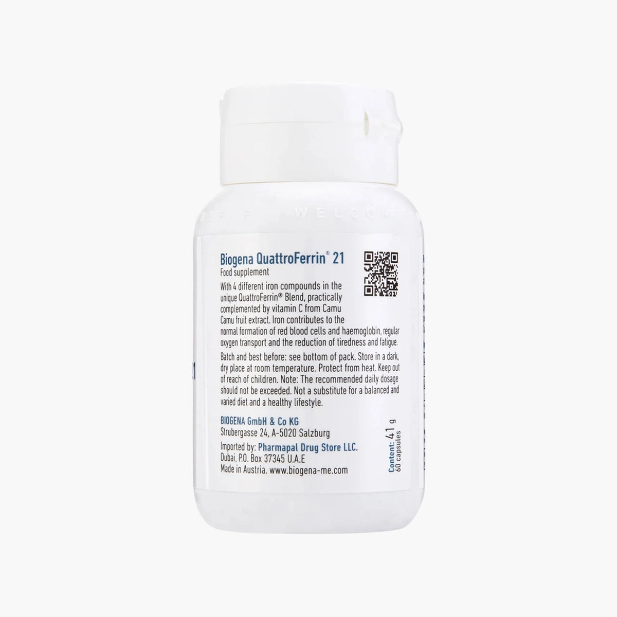 QuattroFerrin 21 - BIOGENA - B. Health Shop