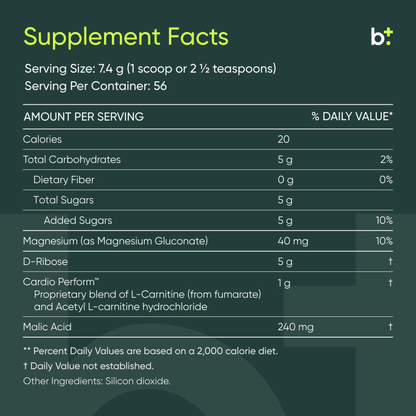 RibosCardio Energy Formula - Researched Nutritionals - B. Health Shop