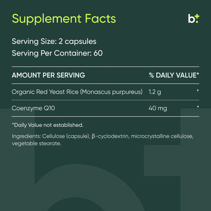 RYR Synergy 120 capsules - Design Health - B. Health Shop