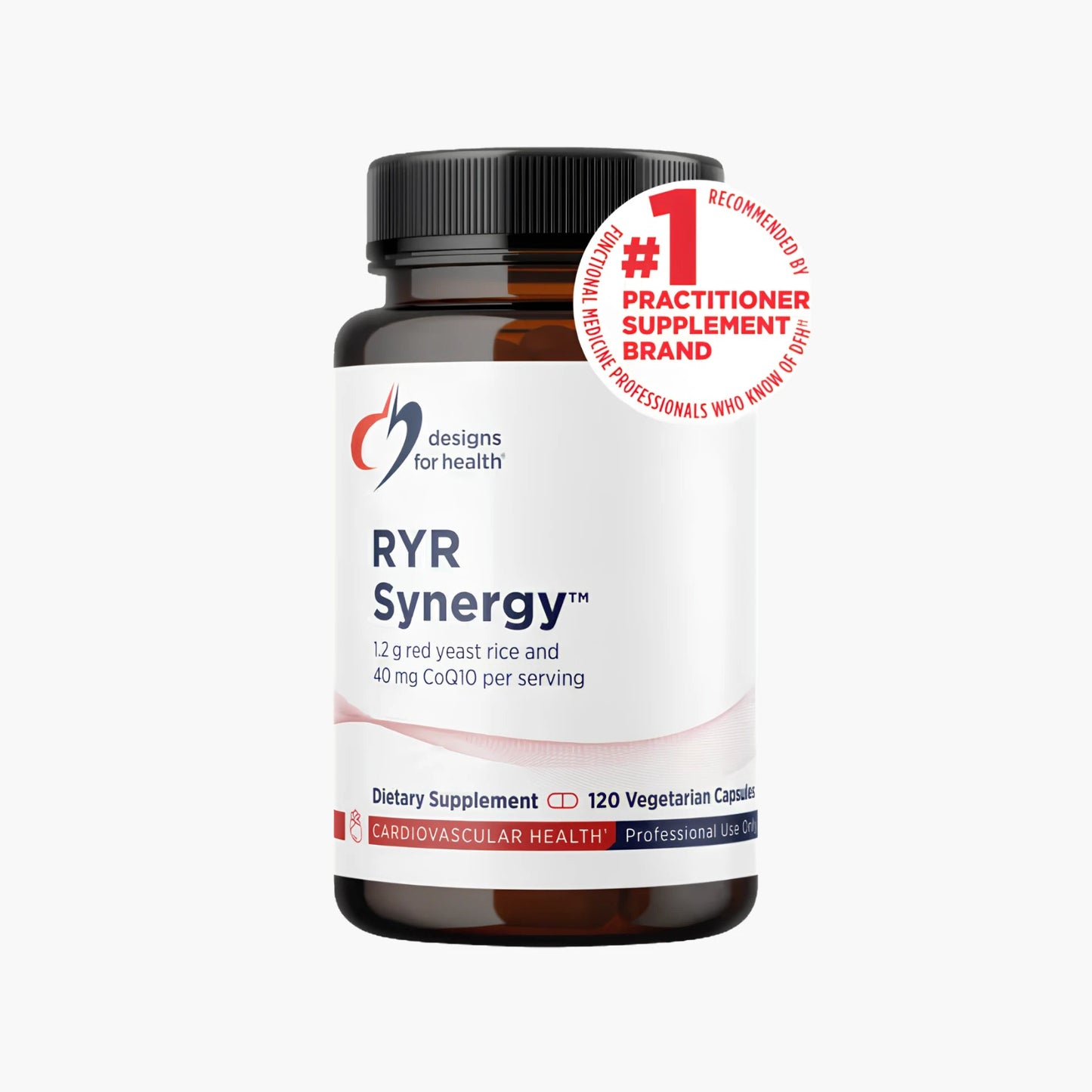 RYR Synergy 120 capsules - Design Health - B. Health Shop