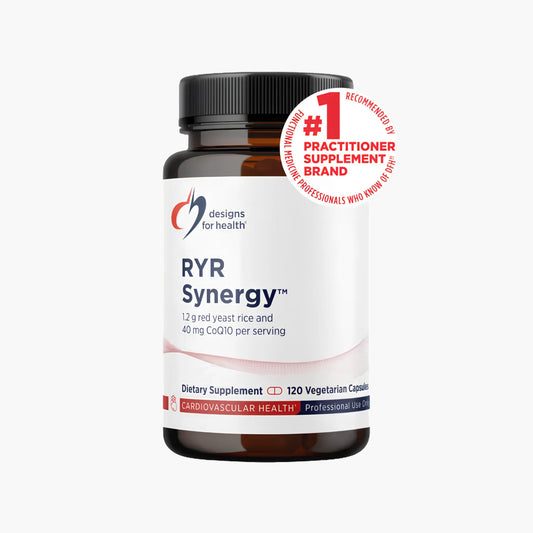 RYR Synergy 120 capsules - Design Health - B. Health Shop