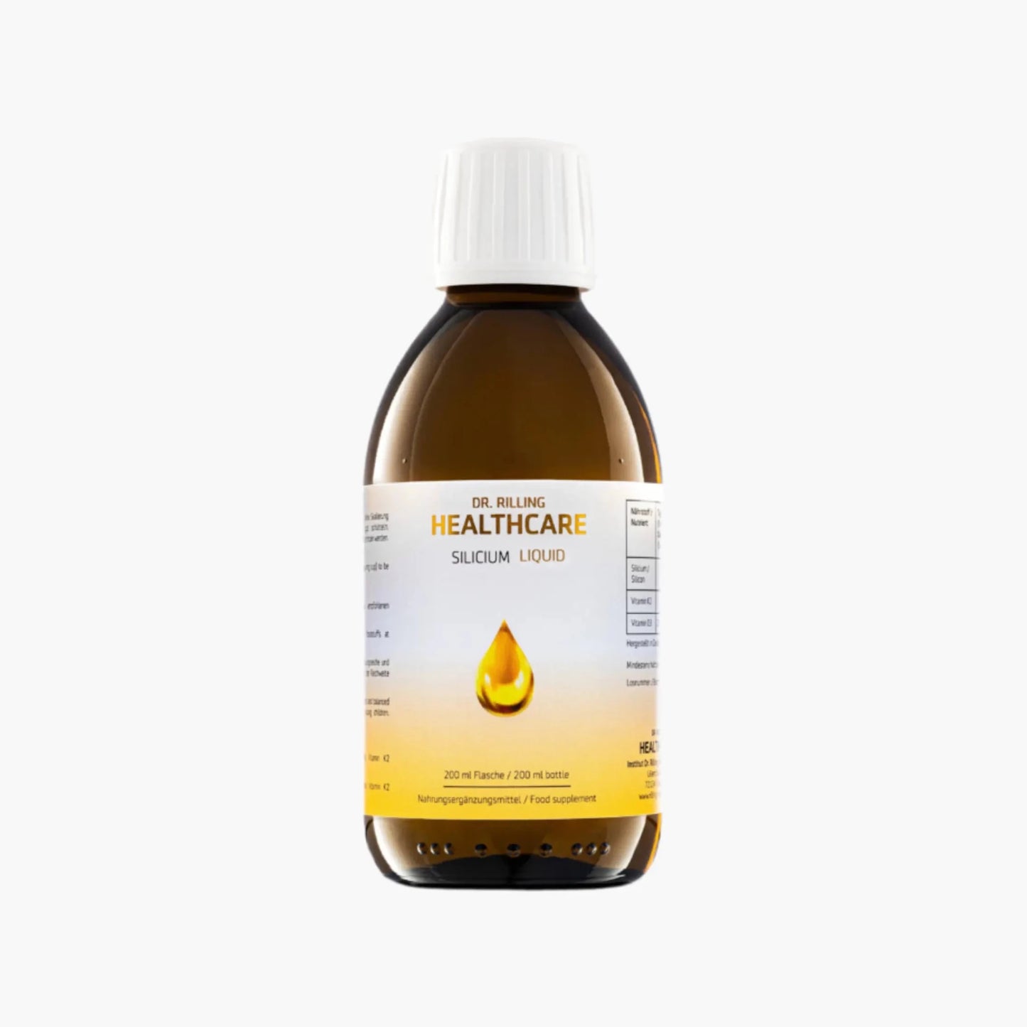 Silicium Liquid - Dr Rilling Healthcare - B. Health Shop