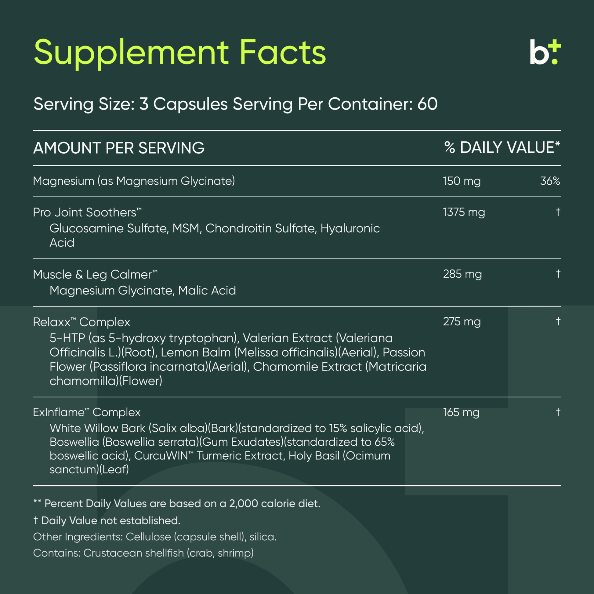 Soothe & Relaxx™ - Researched Nutritionals - B. Health Shop
