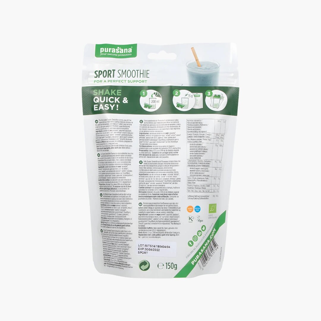 Sport Smoothie - purasana - B. Health Shop