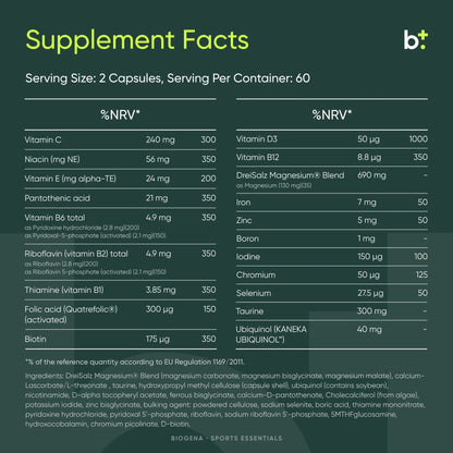 Sports Essentials - BIOGENA - B. Health Shop