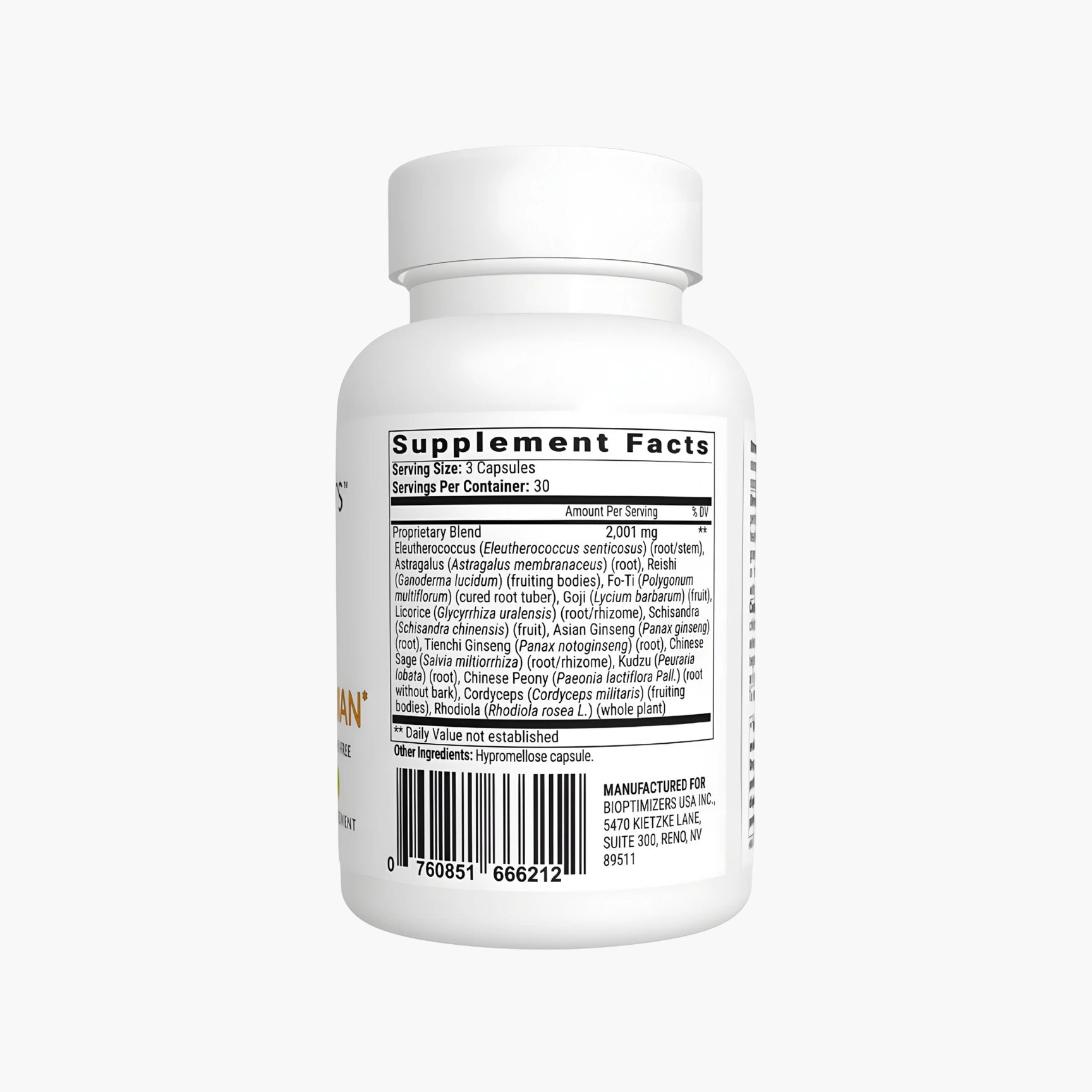 Stress Guardian - BIOptimizers - B. Health Shop