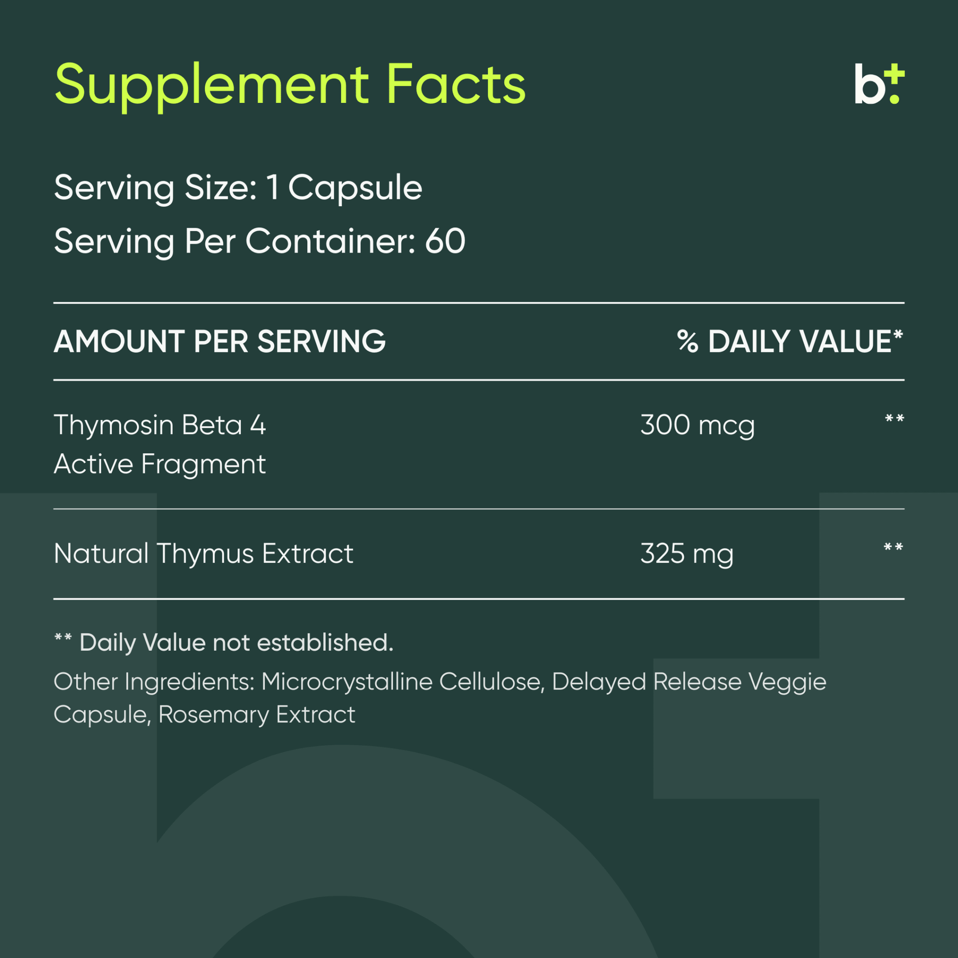 TB4 - Frag™ Max - Integrative Peptides - B. Health Shop