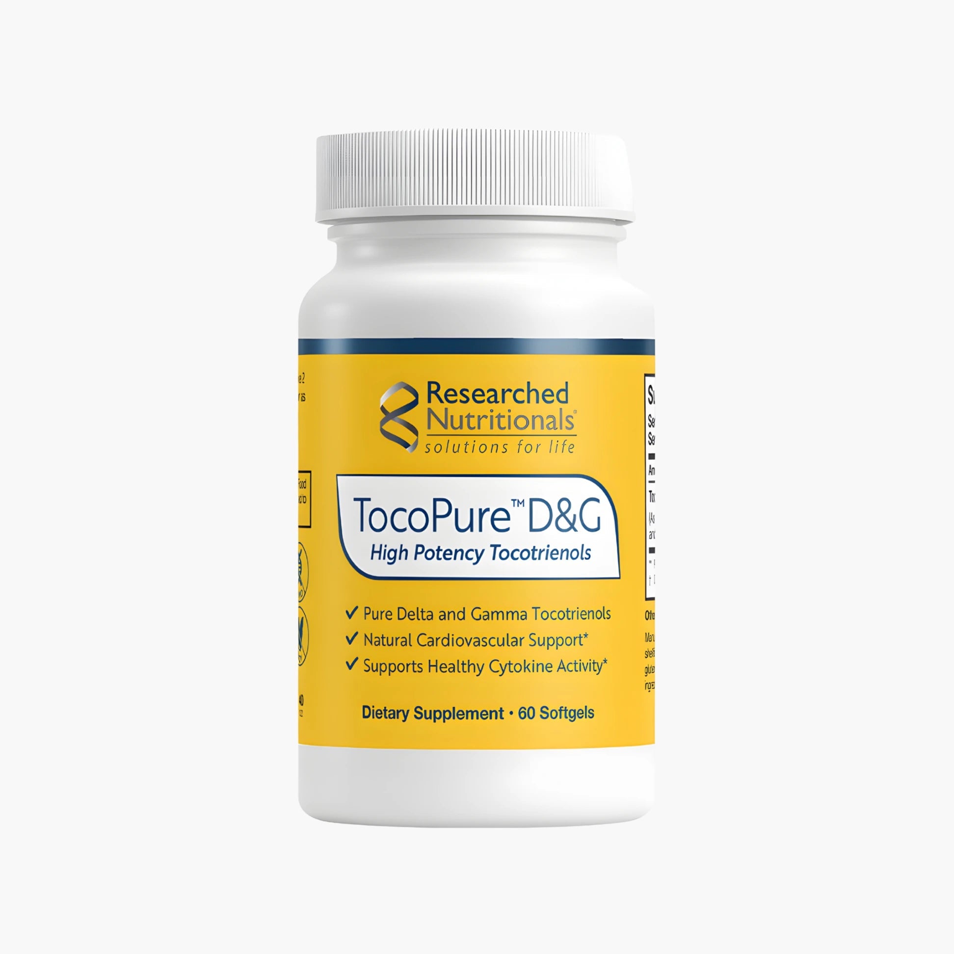 TocoPure Tocotrienols - Researched Nutritionals - B. Health Shop